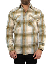 Carhartt - Twillskjorta - Plaid Snap - Khaki - jhstore.se