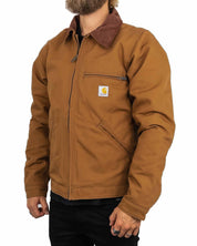 Carhartt Workwear - Detroit Jacka - Duck Detroit - Brun - jhstore.se