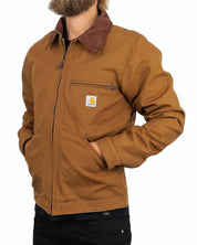 Carhartt Workwear - Detroit Jacka - Duck Detroit - Brun - jhstore.se