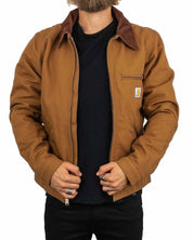 Carhartt Workwear - Detroit Jacka - Duck Detroit - Brun - jhstore.se