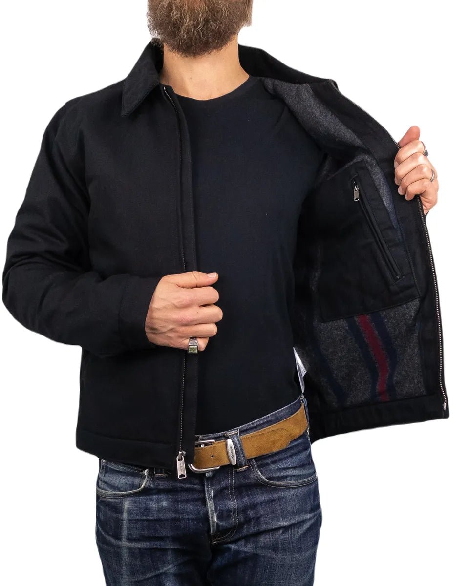 Carhartt Workwear - Detroit Jacka - Duck Detroit - Svart - jhstore.se