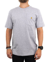 Carhartt Workwear - K87 Workwear Tee with Pocket - Light Grey