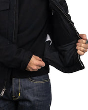 Carhartt Workwear - Montana Fodrad Jacka - Duck Canvas - Svart - jhstore.se