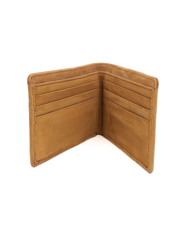 Carhartt Workwear - Saddle bifold Plånbok - Brunt Läder - jhstore.se
