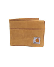 Carhartt Workwear - Saddle bifold Plånbok - Brunt Läder - jhstore.se