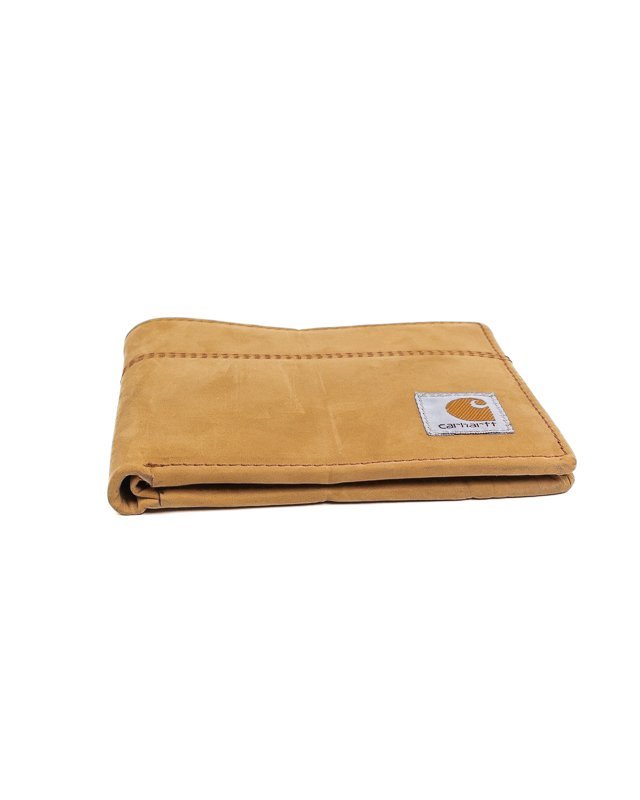 Carhartt Workwear - Saddle bifold Plånbok - Brunt Läder - jhstore.se