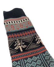 Comfysocks - Fumi - Svart - Mönstrade stumpor - jhstore.se