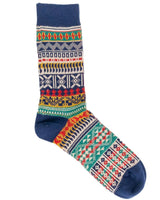 Comfysocks - Malita - Navy - Patterned socks