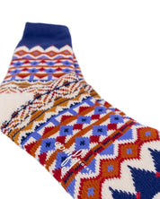 Comfysocks - Tanami - Navy - Mönstrade stumpor - jhstore.se