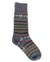 Comfysocks - Yuki - Grey - Patterned socks