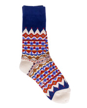 Comfysocks - Tanami - Navy - Mönstrade stumpor