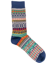 Comfysocks - Malita - Navy - Mönstrade stumpor