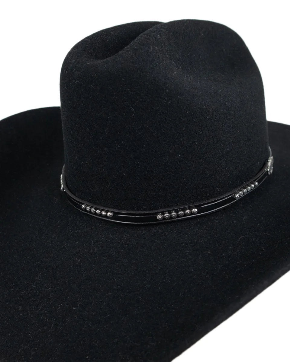 Stetson - Cowboyhatt 4X - Llano Wool - Svart