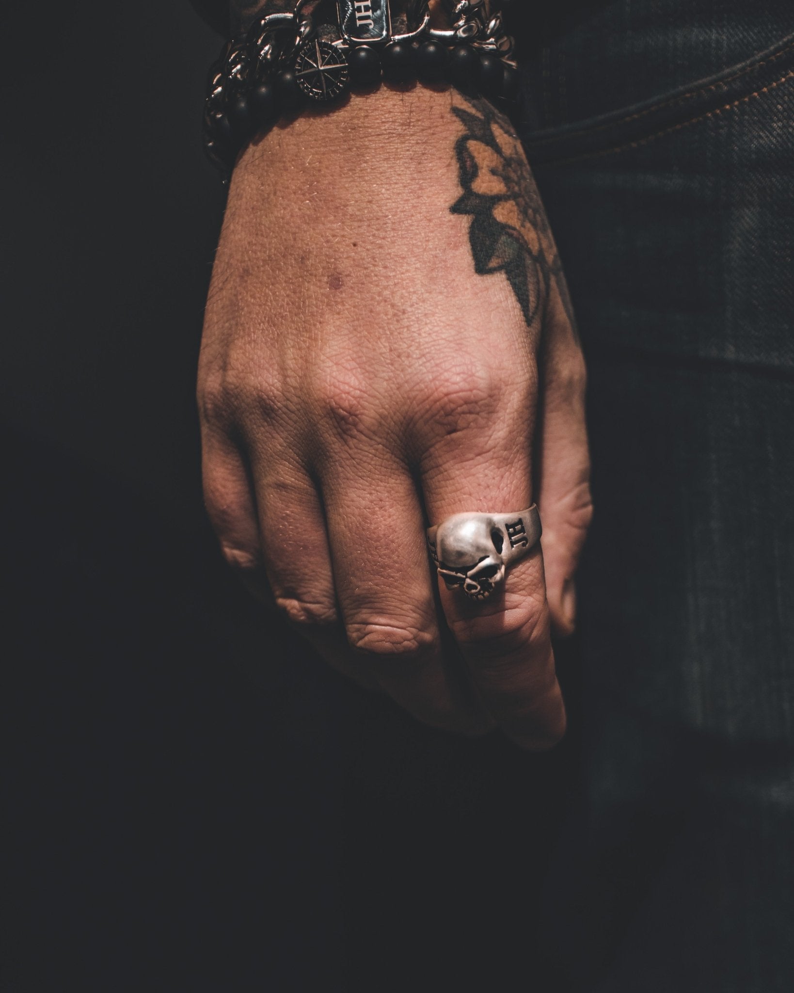 Crafted By Jernhest - Lester Ring 925 Silver - jhstore.se