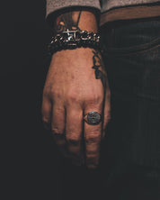 Crafted By Jernhest - Loki Ring 925 Silver - jhstore.se