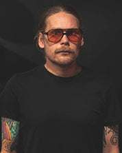 Delirium Co. - Solglasögon Svart/Gul - Blaze - jhstore.se