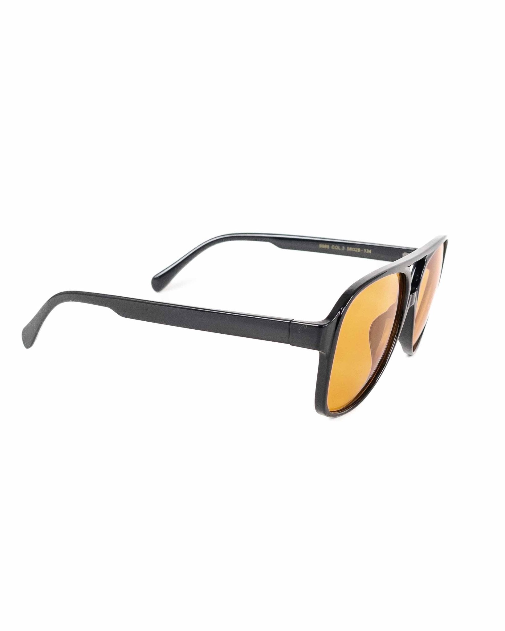 Delirium Co. - Solglasögon Svart/Gul - Blaze - jhstore.se