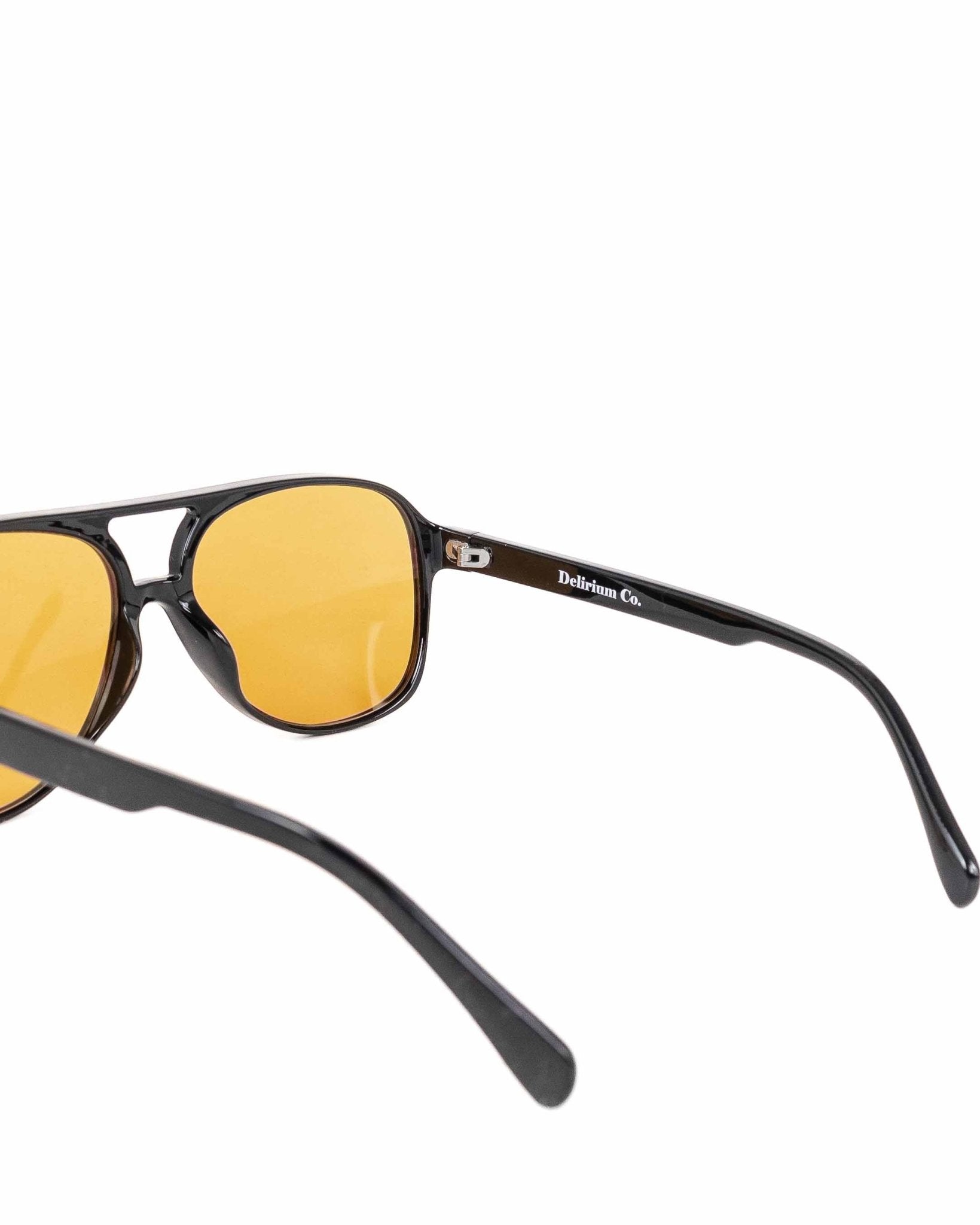 Delirium Co. - Solglasögon Svart/Gul - Blaze - jhstore.se