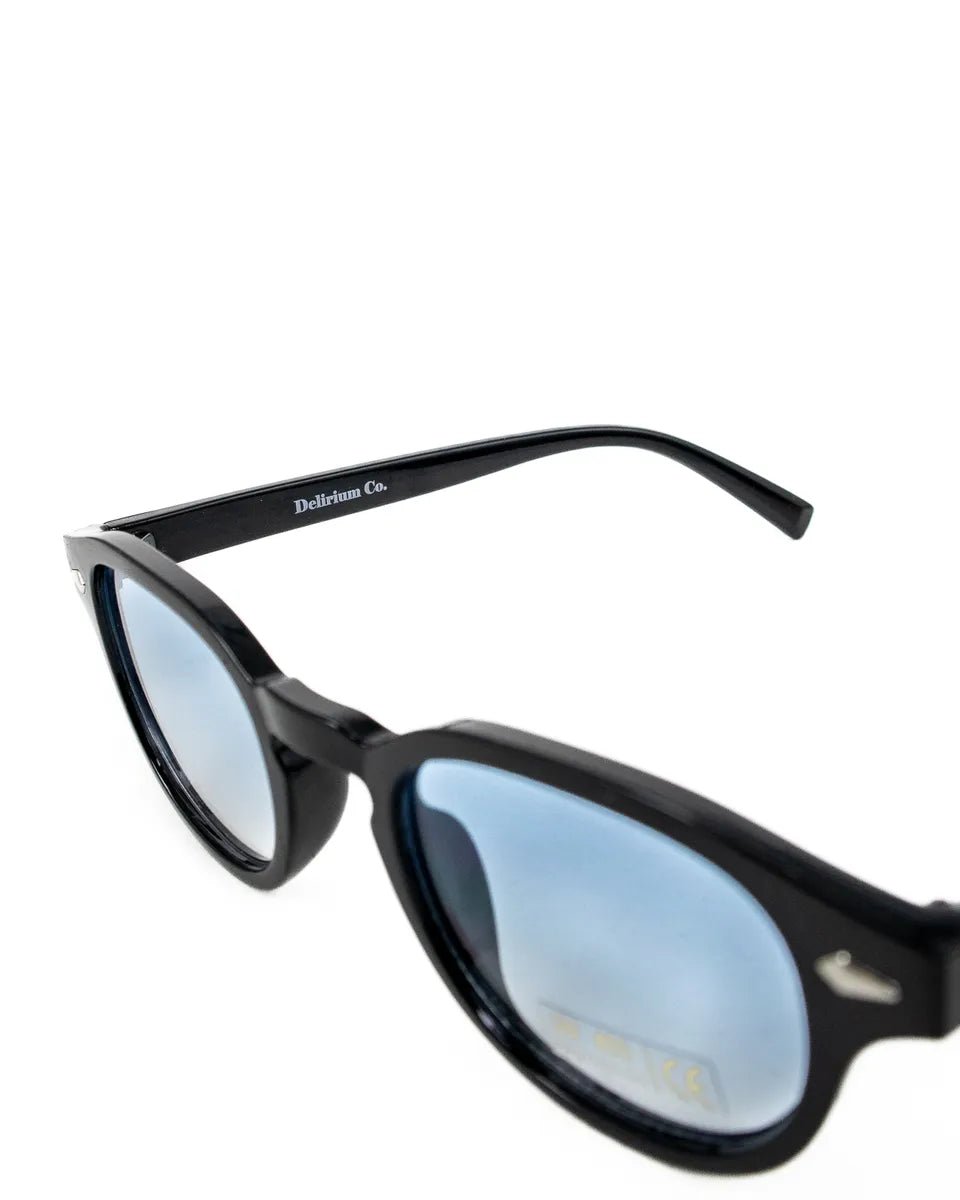 Delirium - Fuzzy Solglasögon - Svart / Blå - jhstore.se
