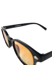 Delirium - Fuzzy Solglasögon - Svart / Orange - jhstore.se