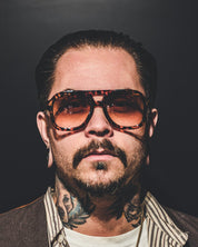 Delirium - Solglasögon Retro Brun - Spånk - jhstore.se