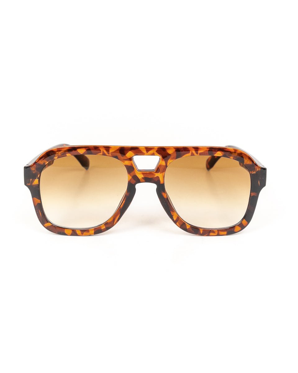 Delirium - Solglasögon Retro Brun - Spånk - jhstore.se