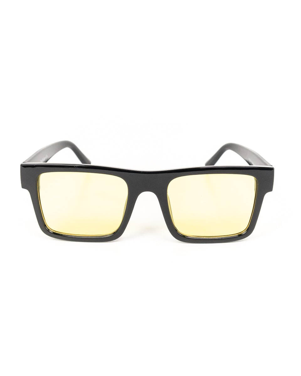 Delirium - Solglasögon Svart/Gul - Kaka - jhstore.se