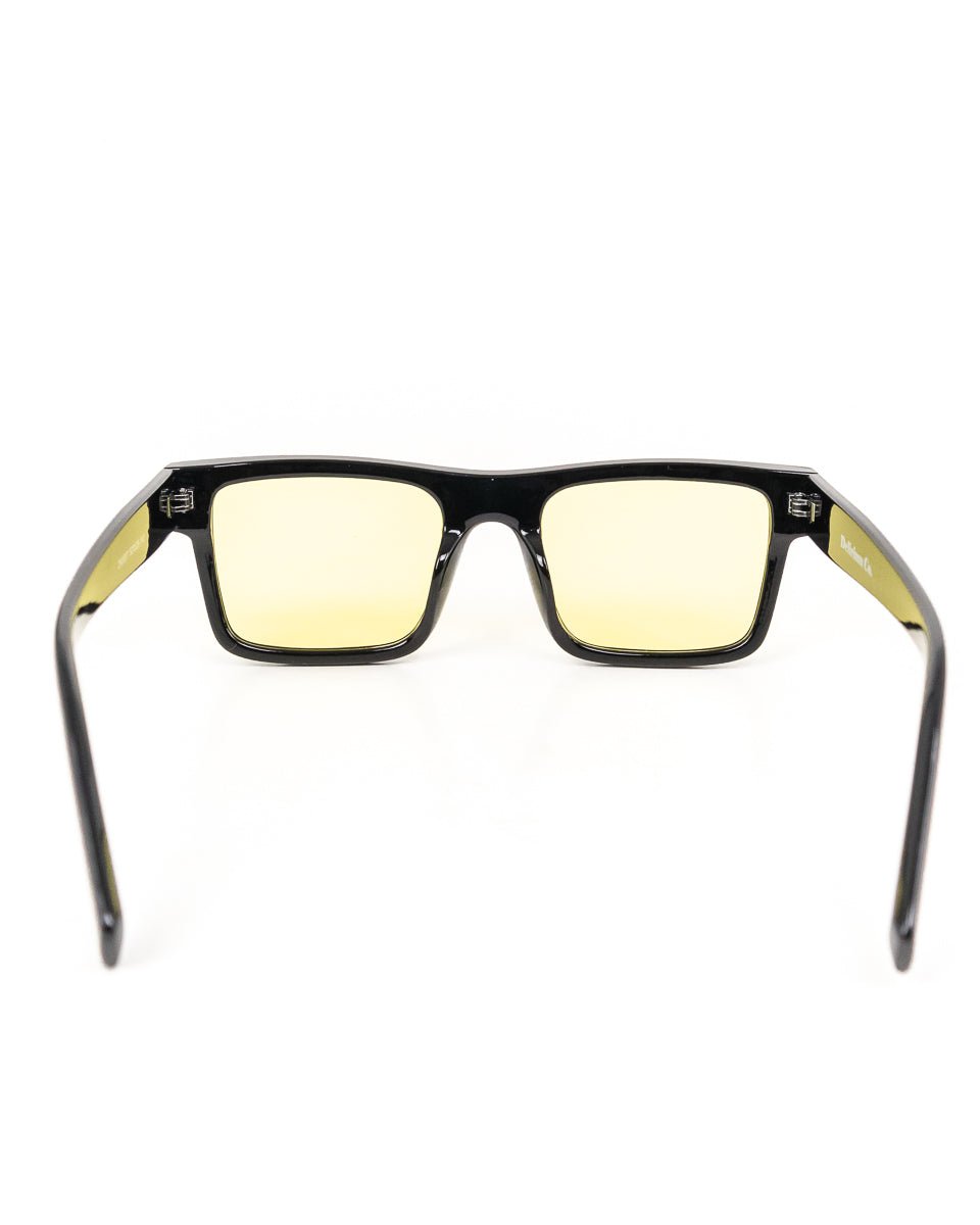 Delirium - Solglasögon Svart/Gul - Kaka - jhstore.se