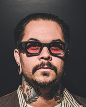 Delirium - Solglasögon Svart/Rosa - Brupp - jhstore.se