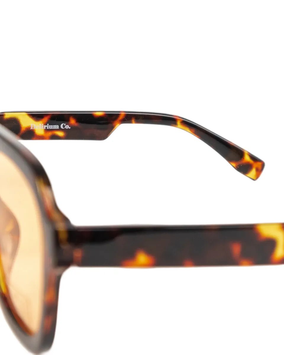 Delirium - Spånk Solglasögon - Tortoise/Gul - jhstore.se