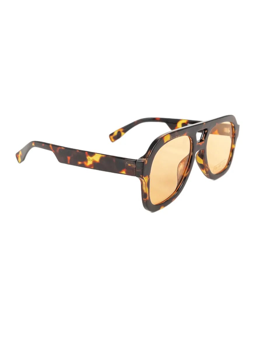 Delirium - Spånk Solglasögon - Tortoise/Gul - jhstore.se
