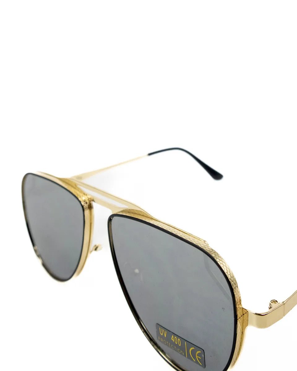 Delirium - Tanked Solglasögon Pilot - Guld / Svart - jhstore.se