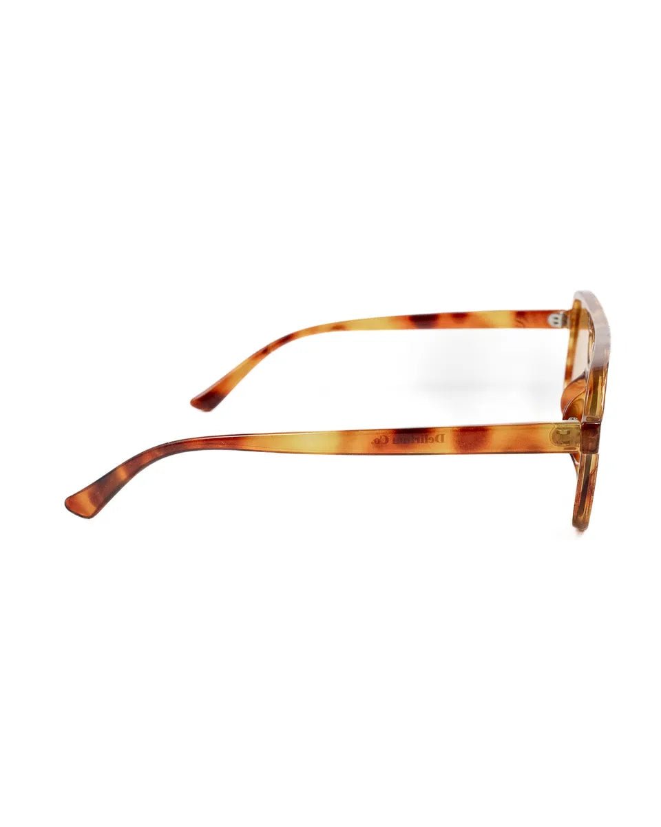 Delirium - Woozy Solglasögon - Brun / Gul - jhstore.se