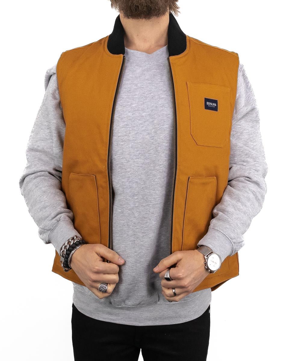 Depalma - Canvasväst Brun - Factory - jhstore.se