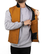 Depalma - Canvasväst Brun - Factory - jhstore.se