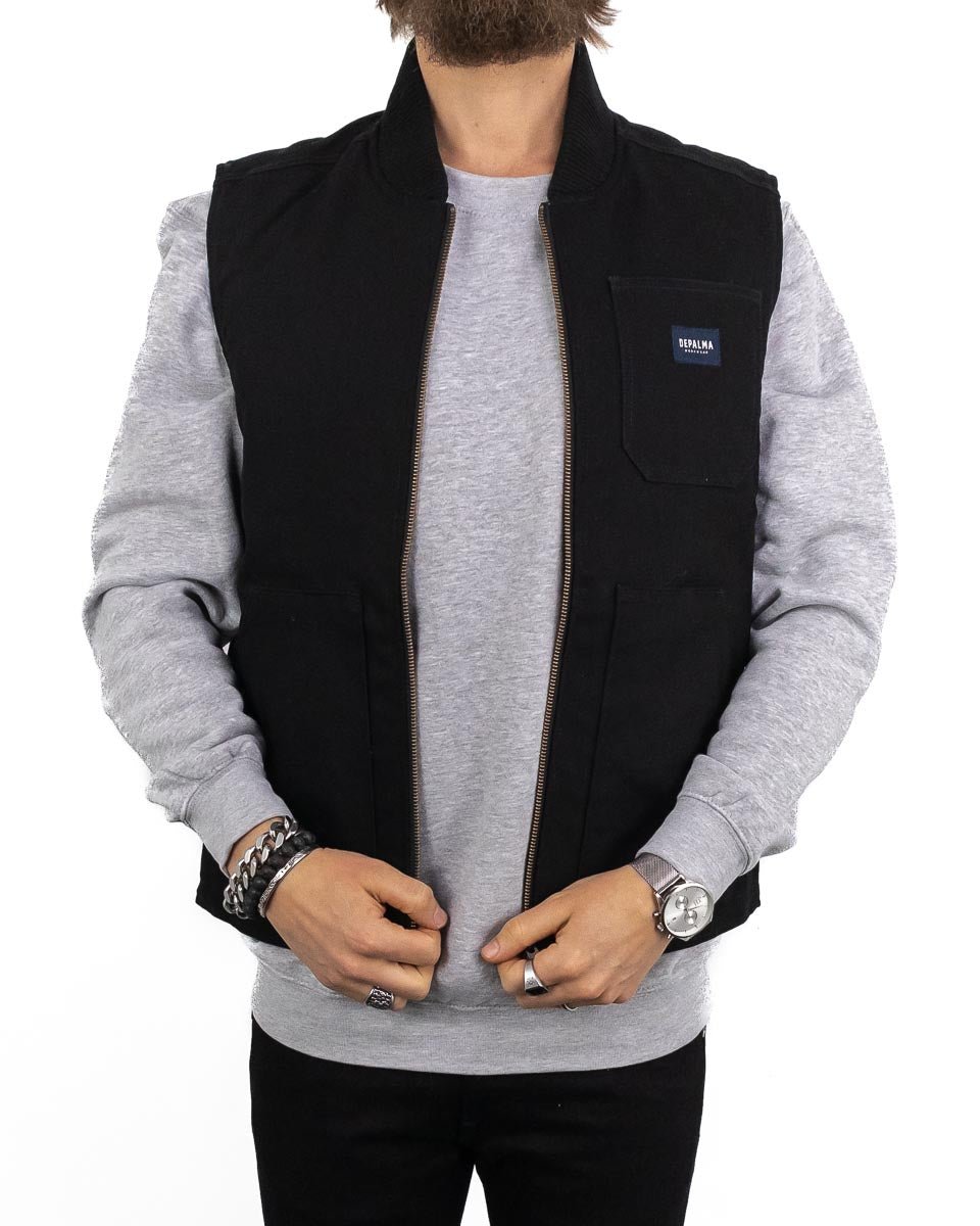 Depalma - Canvasväst Svart - Factory - jhstore.se