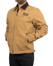 Deus Ex Machina - Canvas Jacka - Address Workwear - Beige - jhstore.se