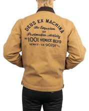 Deus Ex Machina - Canvas Jacka - Address Workwear - Beige - jhstore.se