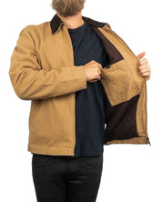 Deus Ex Machina - Canvas Jacka - Address Workwear - Beige - jhstore.se