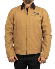 Deus Ex Machina - Canvas Jacka - Address Workwear - Beige - jhstore.se