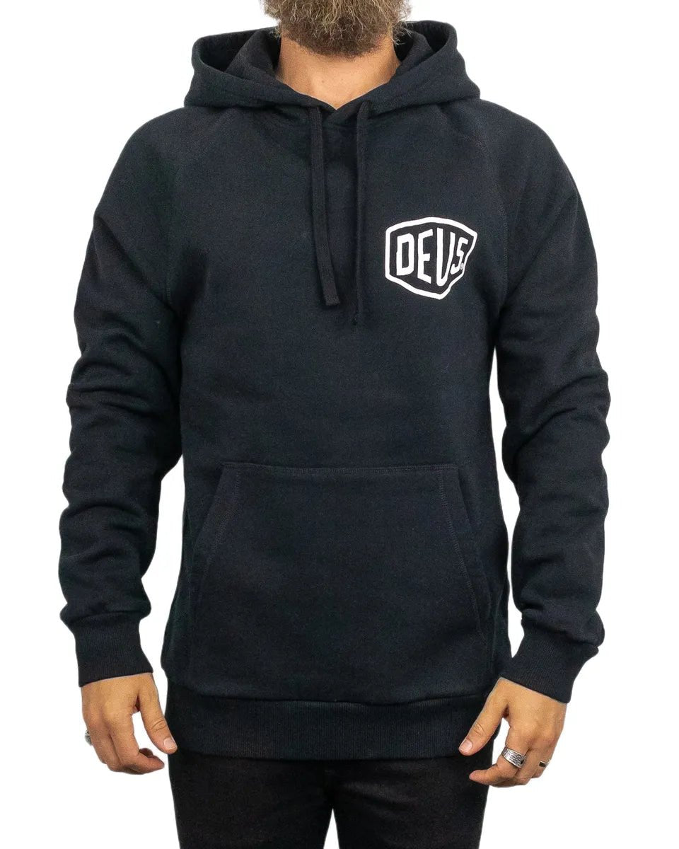 Deus Ex Machina - Hoodie - Venice Adress - Svart - jhstore.se