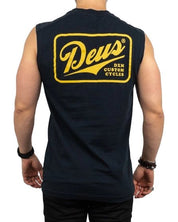 Deus Ex Machina - Linne med Ryggtryck - Phase Muscle - Svart - jhstore.se