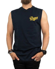 Deus Ex Machina - Linne med Ryggtryck - Phase Muscle - Svart - jhstore.se