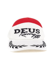 Deus Ex Machina - Racingkeps Vit/Röd - Flagstuff - jhstore.se