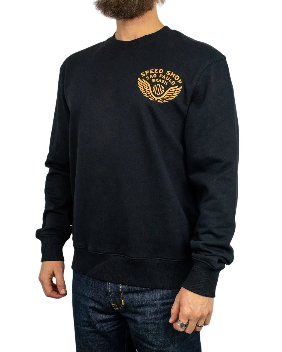 Deus Ex Machina - Sweatshirt - Munificence - Svart - jhstore.se
