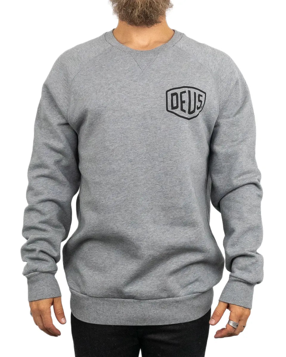 Deus Ex Machina - Sweatshirt - Venice Adress - Grå - jhstore.se