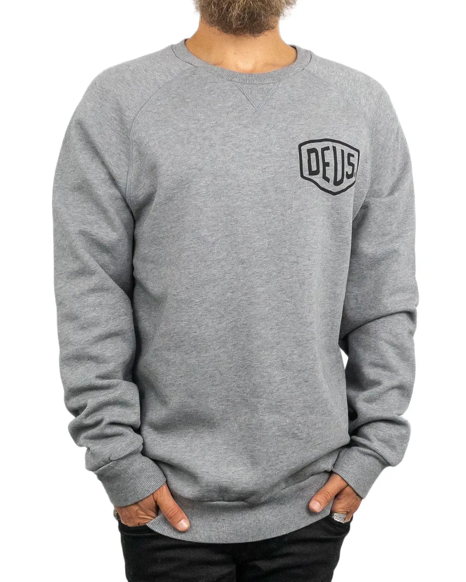 Deus Ex Machina - Sweatshirt - Venice Adress - Grå - jhstore.se