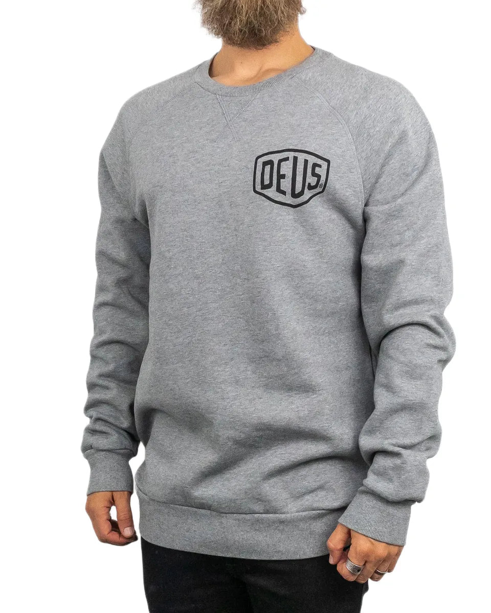 Deus Ex Machina - Sweatshirt - Venice Adress - Grå - jhstore.se