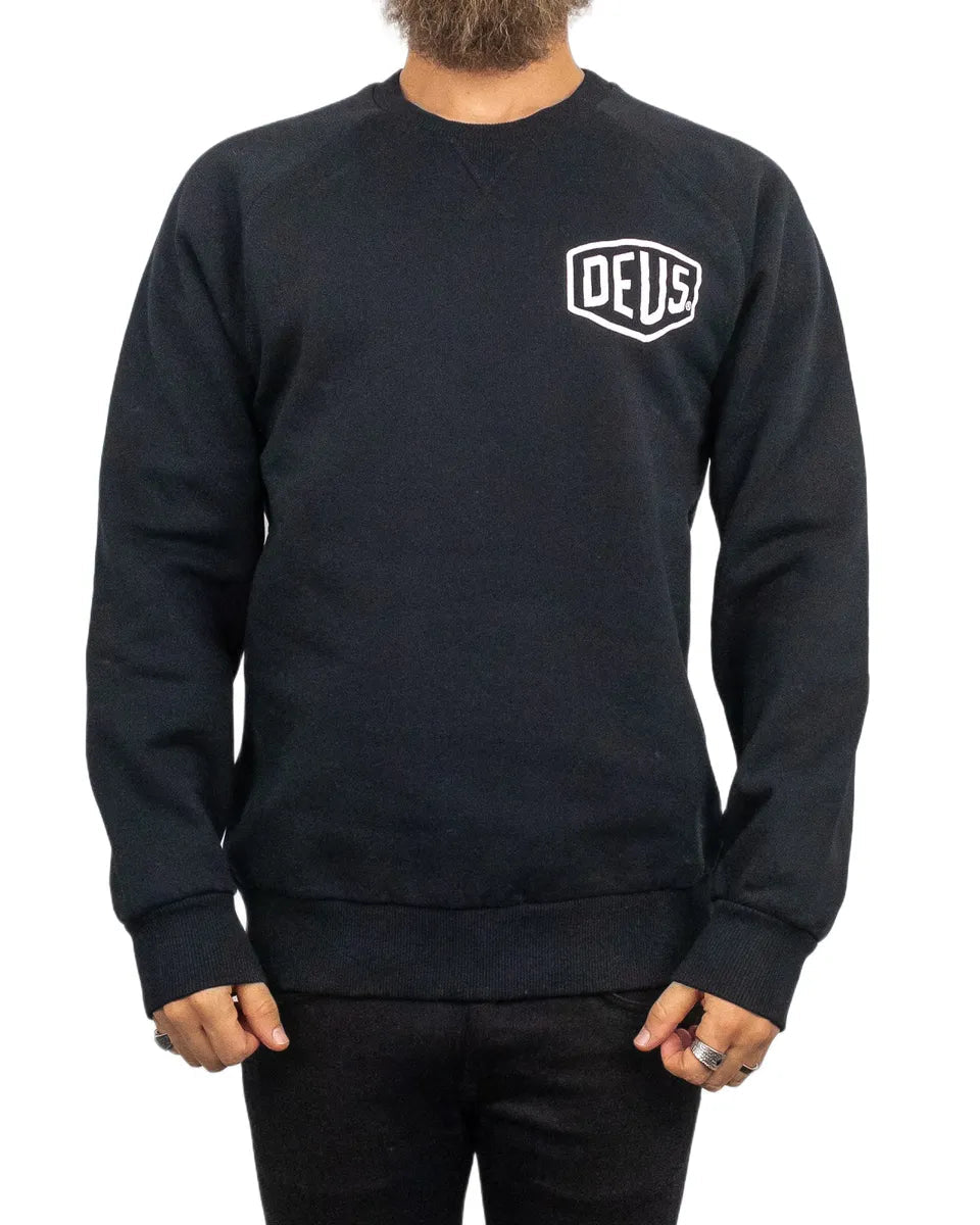 Deus Ex Machina - Sweatshirt - Venice Adress - Svart - jhstore.se