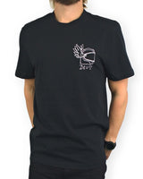 Deus Ex Machina - T-shirt - Harajuku Helmet - Svart